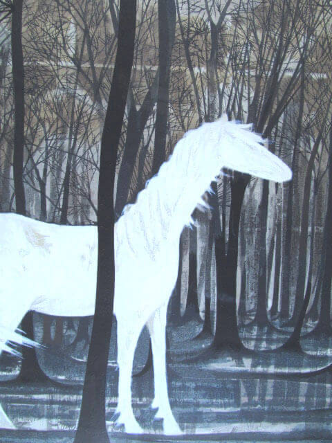 KAYAMA MATAZO "White Horse"