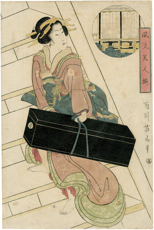 Kikukawa Eizan "Collection of Elegant Beauties"