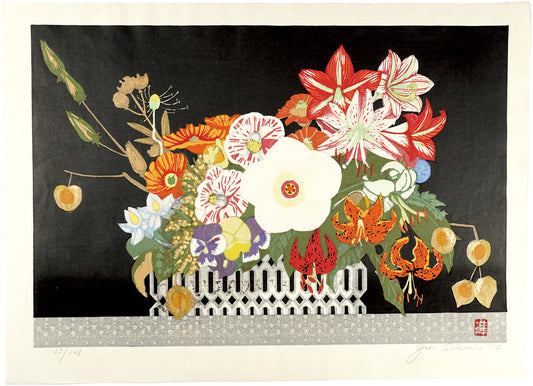 Sekino Junichiro "Flowers of the 4 Seasons"