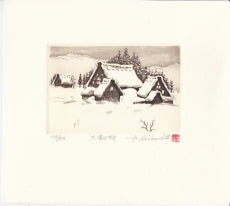 Hiroto Norikane "Village of Heavy Snow"