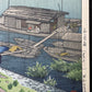 KAWASE HASUI "May Rain (Arakawa River)"