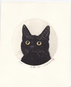 Hiroto Norikane "Black Cat - 9 (B)"