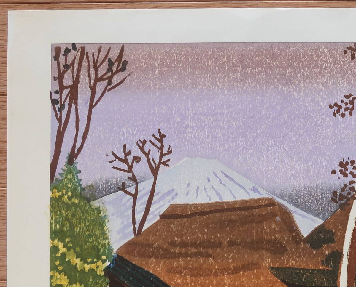 HAGIWARA HIDEO "Indian summer Mt.Fuji.36"