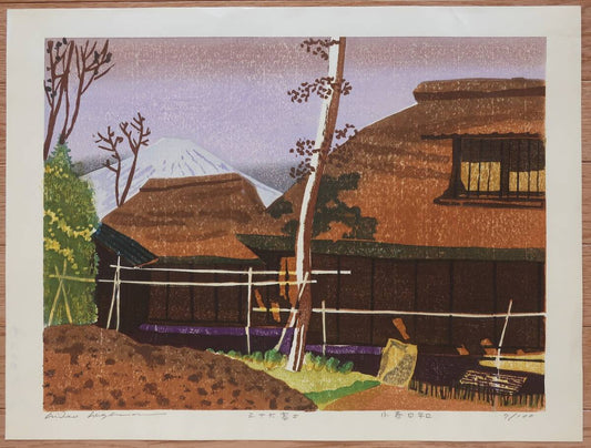 HAGIWARA HIDEO "Indian summer Mt.Fuji.36"