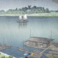 KAWASE HASUI "May Rain (Arakawa River)"