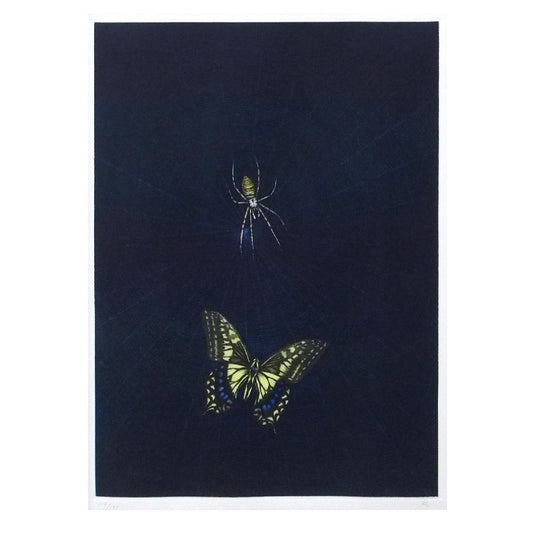 KAYAMA MATAZO "Spider and Butterfly"