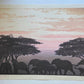 YOSHIDA TOSHI "Evening in East Africa"