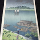 KAWASE HASUI "May Rain (Arakawa River)"