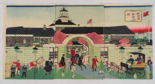 Yoshitora "Yokohama coast road"