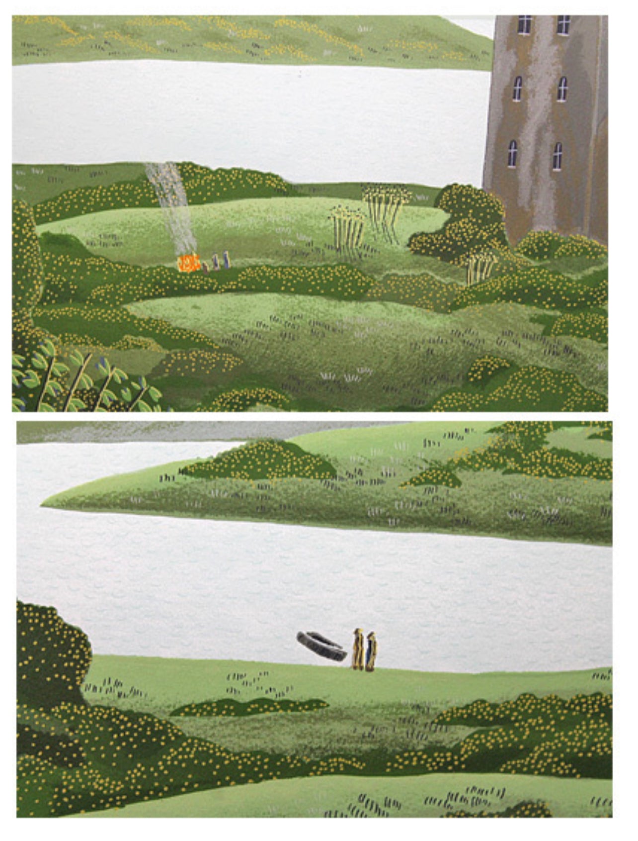 THOMAS MCKNIGHT "Irish Castle"