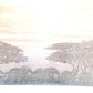 YOSHIDA TOSHI "Evening in East Africa"