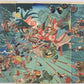 Yoshiume "Kato Kiyomasa at the battle of Shizugatake"