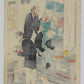 Utagawa Yoshikazu "Inside a foreign restaurant"
