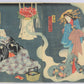 Yoshiiku"The appearance of the ghost of by Tamagiku"