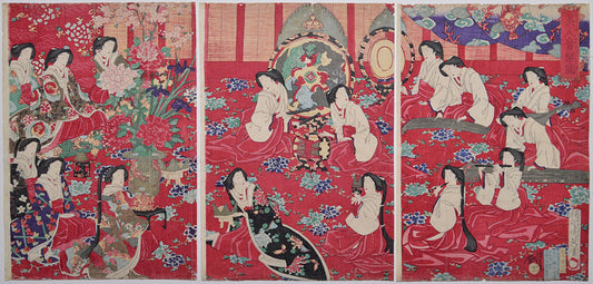 Yoshu Chikanobu "Musical Beauty"