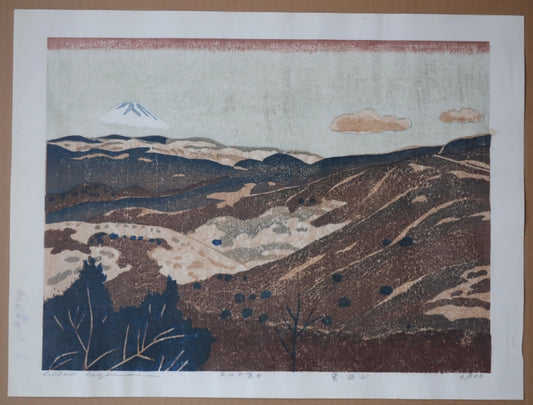 Hagiwara Hideo "Playing with Clouds 36 Fuji"