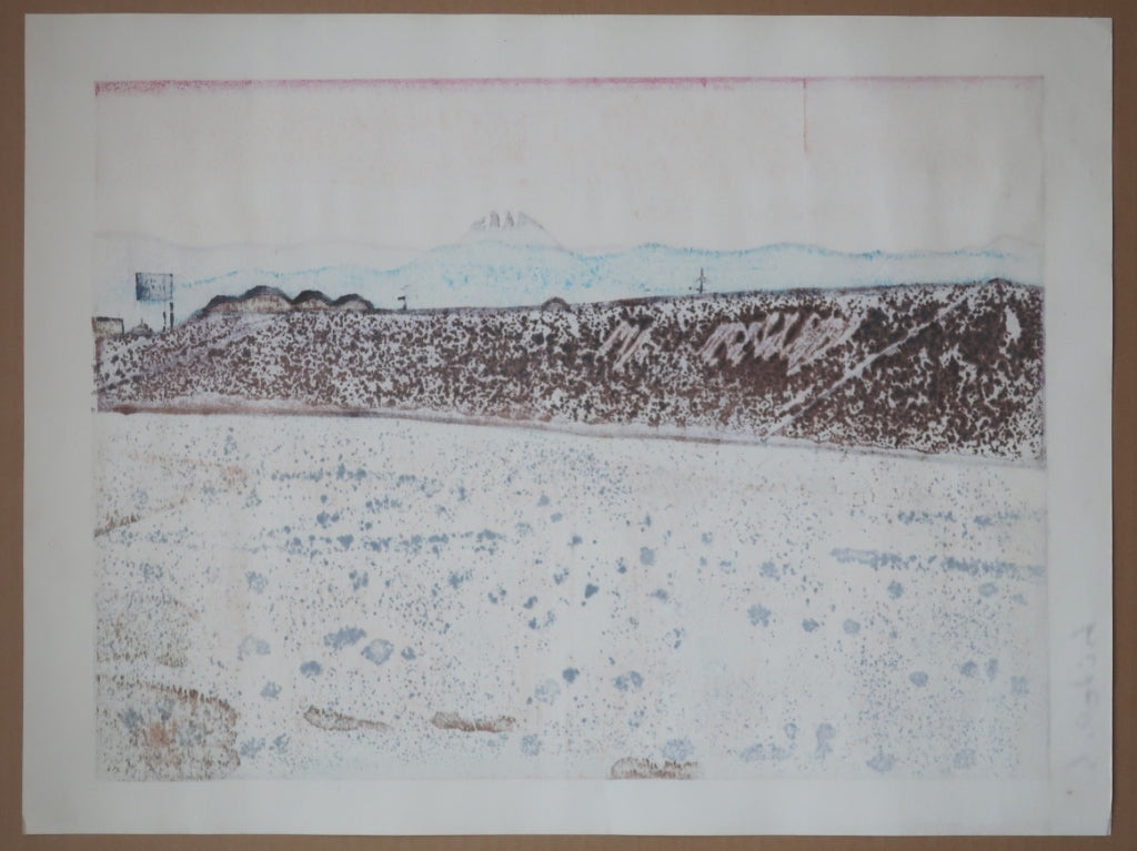 Hagiwara Hideo "Fuefukigawa Yojo Sanjuroku Fuji"