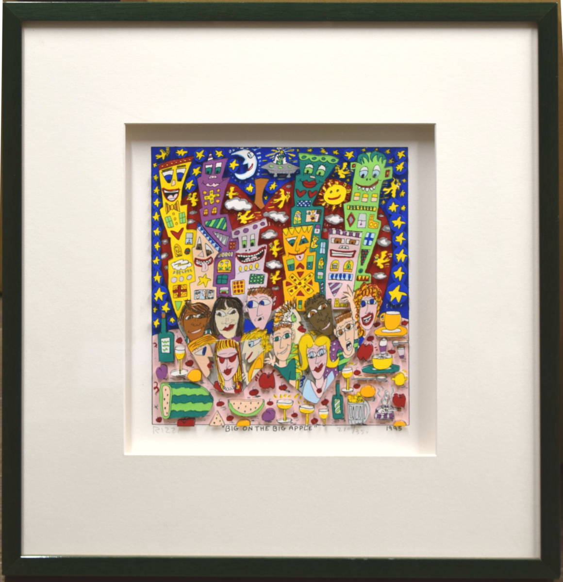 James Rizzi "BIG ON THE BIG APPLE"