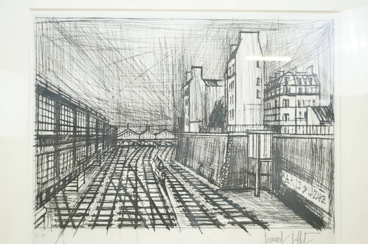 Bernard Buffet "Railroad"