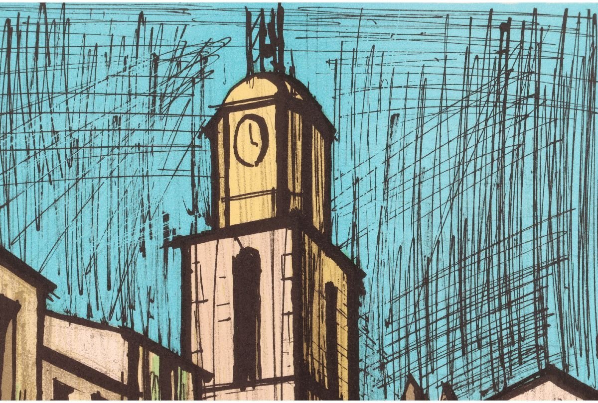 Bernard Buffet "Clock Tower"