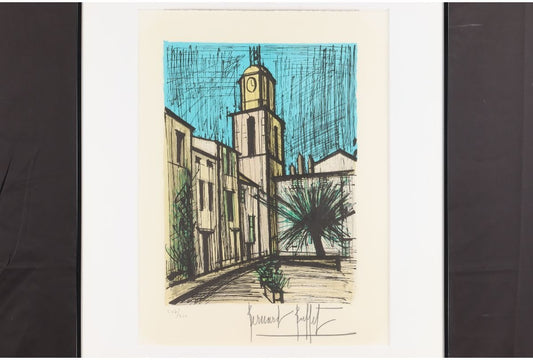 Bernard Buffet "Clock Tower"