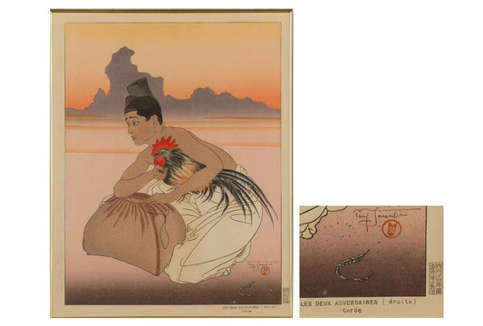 Paul Jaclay "Cockfighting (Korea)"