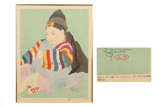Paul Jaclay "Korean child in formal attire"