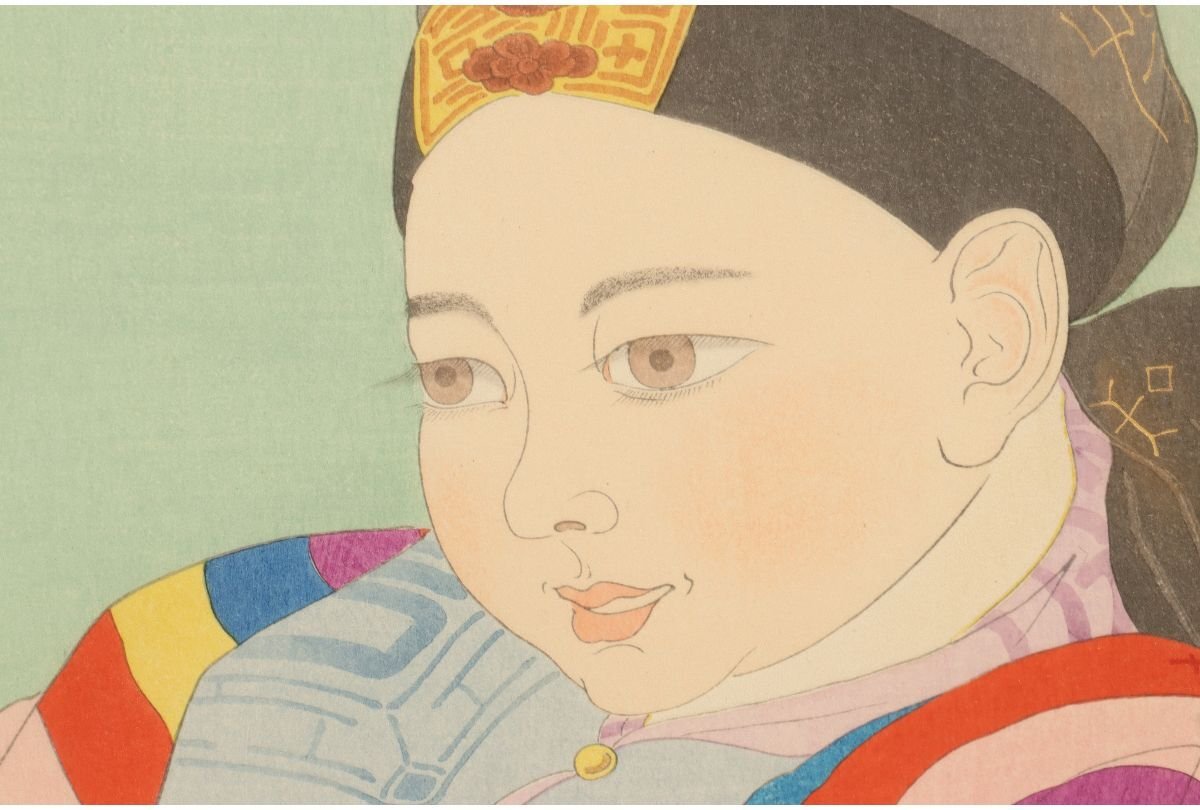 Paul Jaclay "Korean child in formal attire"