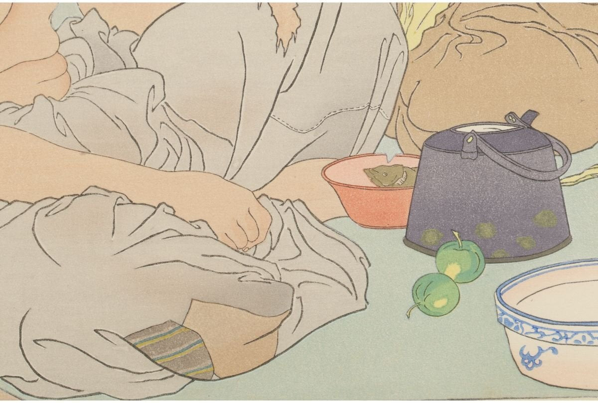 Paul Jaclay "Meals of beggars (Korea)"