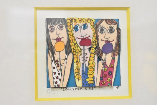 James Rizzi "LOLLYPOP KIDS"