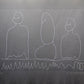 Motonaga Sadamasa "Three shapes (black)"