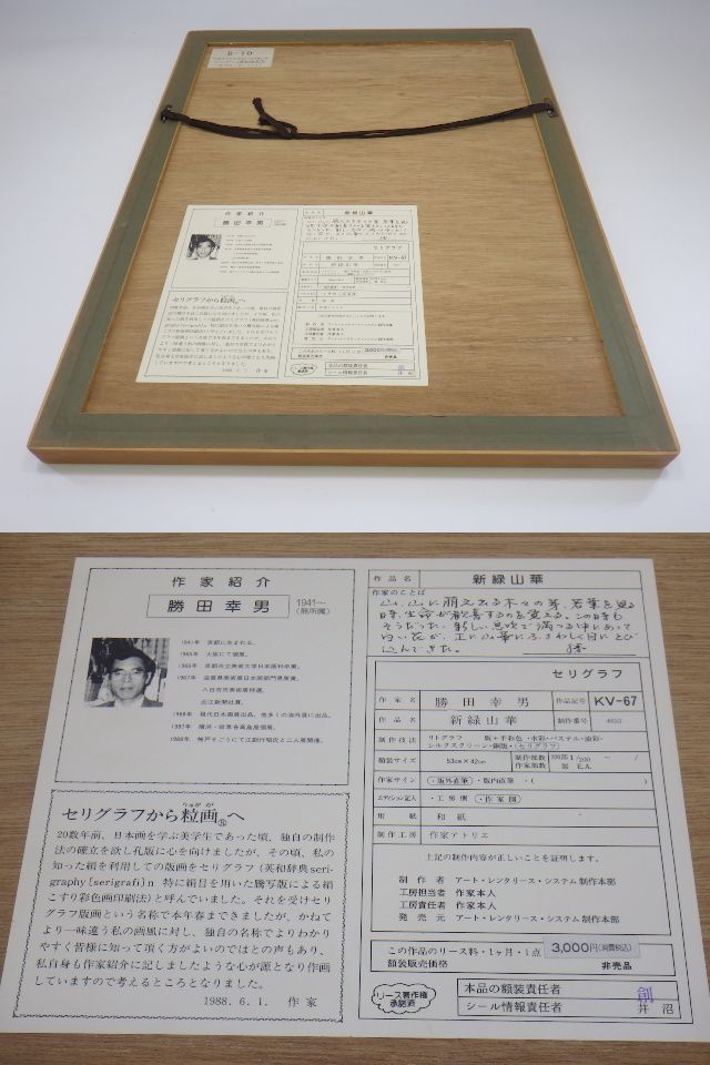 Katsuta Yukio "Smilax Glabra"