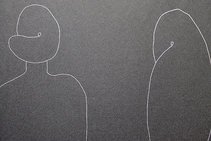 Motonaga Sadamasa "Three shapes (black)"