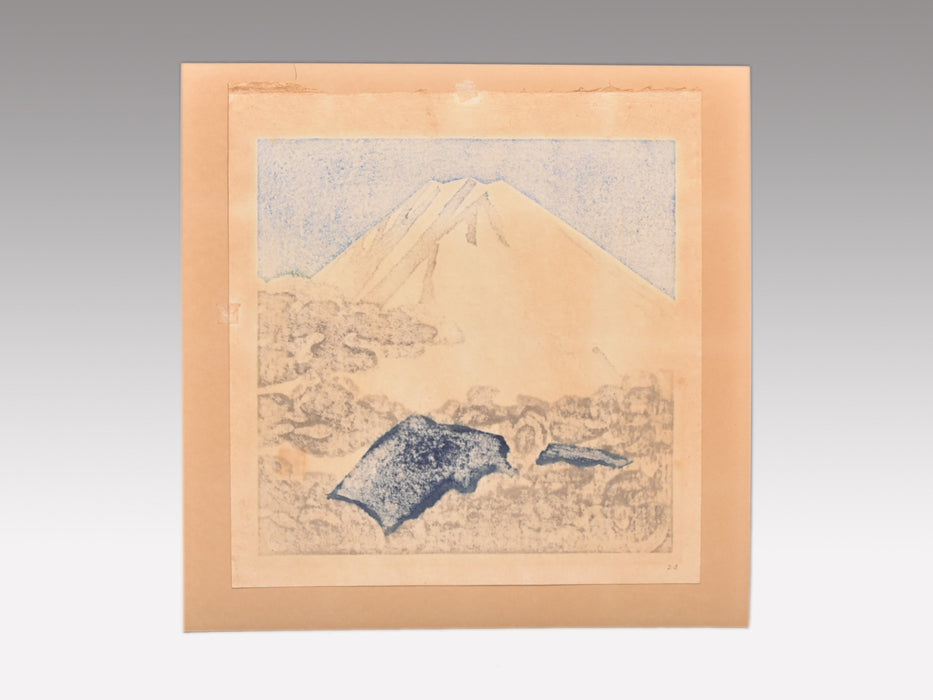 Hashimoto Okiie "Spring Mt.Fuji"