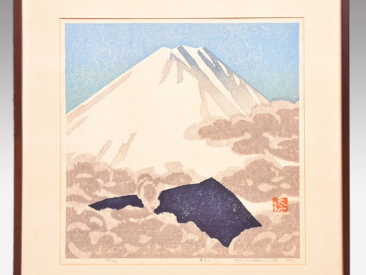 Hashimoto Okiie "Spring Mt.Fuji"