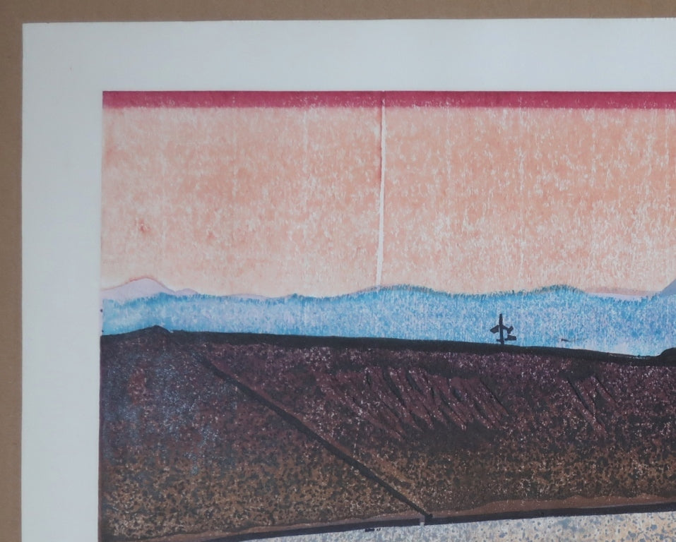 Hagiwara Hideo "Fuefukigawa Yojo Sanjuroku Fuji"