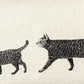 Nakai Takeshi "Walking, Two Cats"