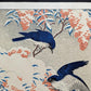 Ohara Koson "Flycatchers on Snow-covered Nandina"