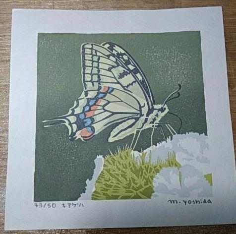 Yoshida Masaki  "Butterfly Series Yellow Swallowtail Butterfly"