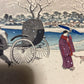 Nomura Yoshimitsu "Snow on the Kamo Bank"