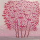 Nishida Tadashige "Red clump of Trees"