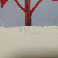 Nishida Tadashige "Wild Geese Red(3)S"