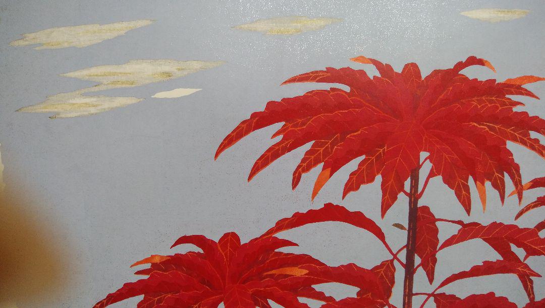 Nishida Tadashige "Wild Geese Red(3)S"