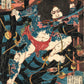 Utagawa Kuniyoshi "White Stripe in the Waves Zhang Shun, from the series One of the 108 Heroes of the Popular Water Margin"