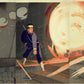 Kobayashi Kiyochika "The Fall of Yeonganmun Gate in Jinju Castle"
