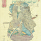 Utagawa Kuniyoshi "Honcho Buyu Kagami, Taira no Tomomori"