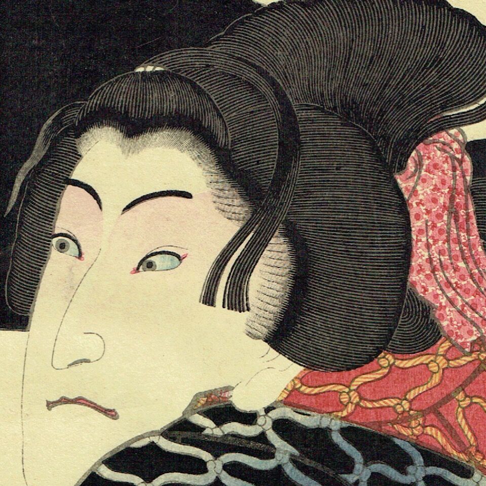 ToyokuniⅢ "Modern Water Margin: Onna Mikisuke Iwai Duwaka"