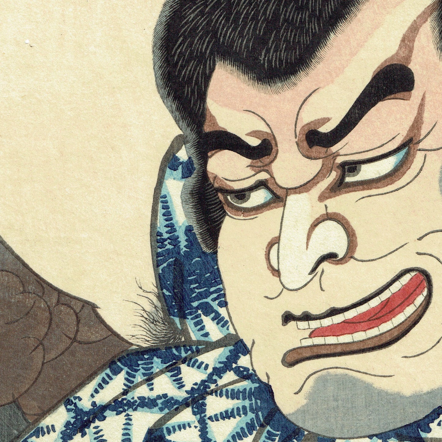Kunisada Ⅱ "Hakkenden Inu no Soshi no Uchi: Ka Ushi Osho"