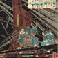 Utagawa Kuniyoshi "The ghost of wicked Genta Yoshihira attacking Namba Jiro"