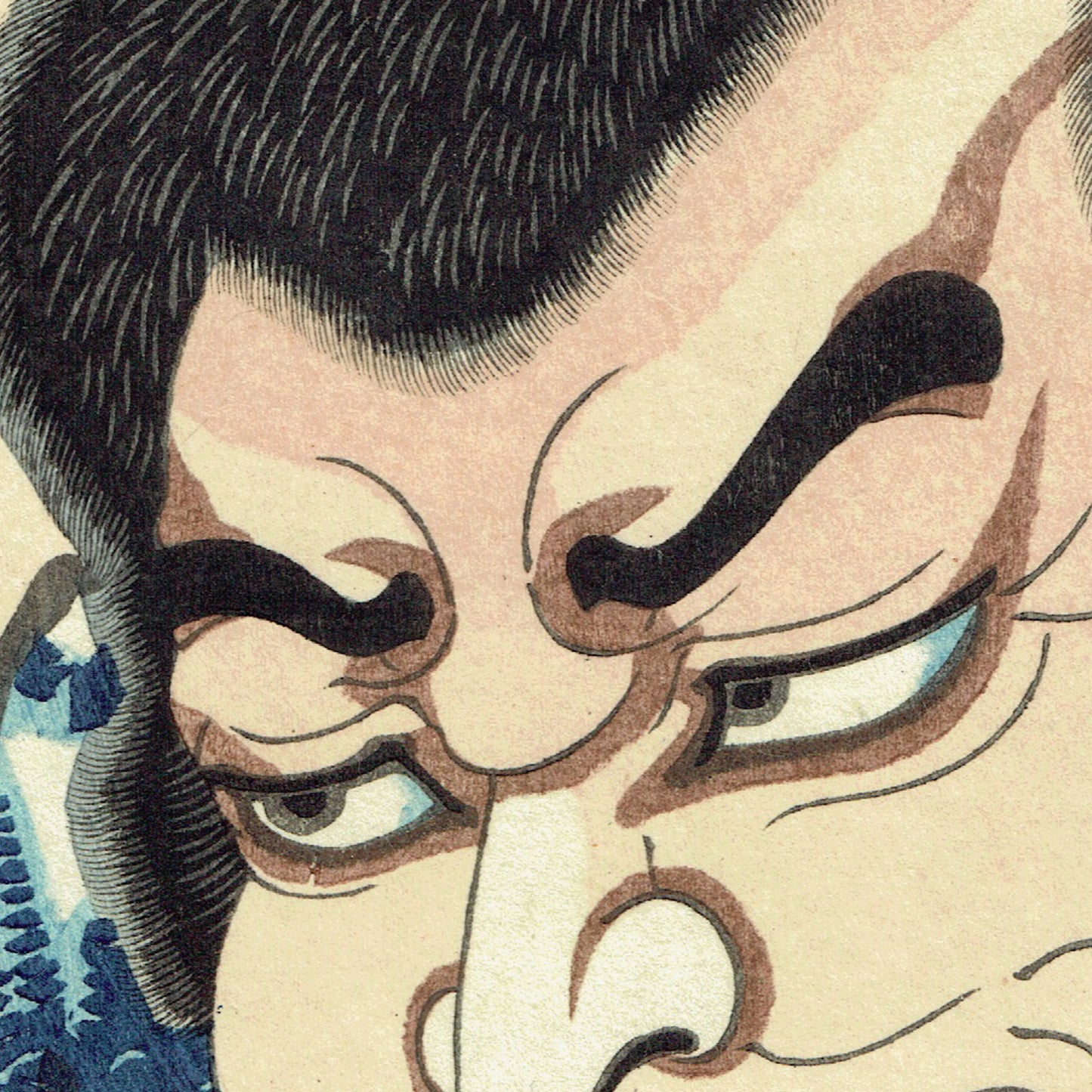 Kunisada Ⅱ "Hakkenden Inu no Soshi no Uchi: Ka Ushi Osho"